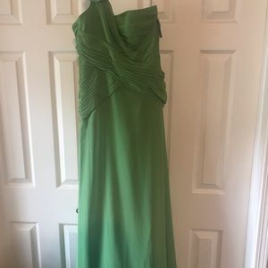David’s Bridal Long Chiffon Dress